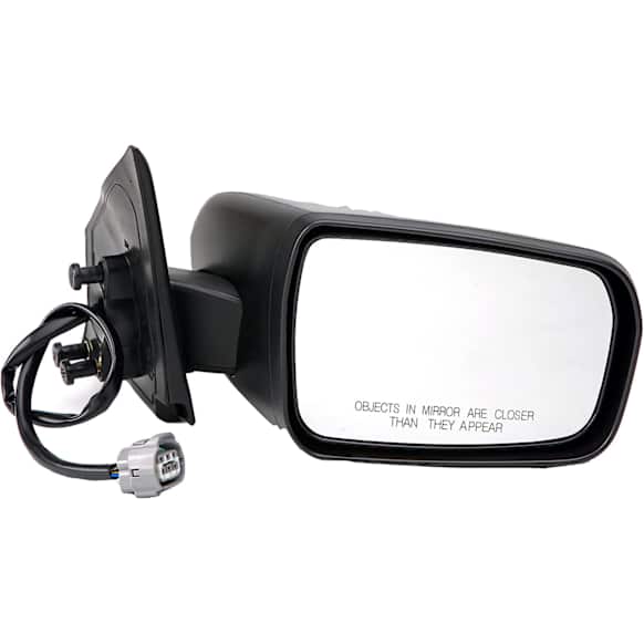 955-1788 Passenger Side Mirror, Power Adjust, Heated, Manual Folding, Black, No Signal Light, Without Memory Recall, No Puddle Light, No Auto-Dimming, No Blind Spot Feature