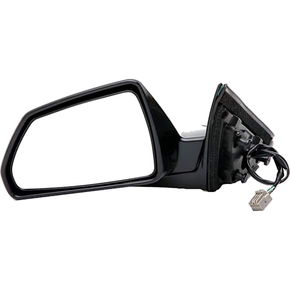 955-1793 Driver Side Mirror, Power Adjust, Heated, Power Folding, Black, No Signal Light, Without Memory Recall, No Puddle Light, No Auto-Dimming, No Blind Spot Feature