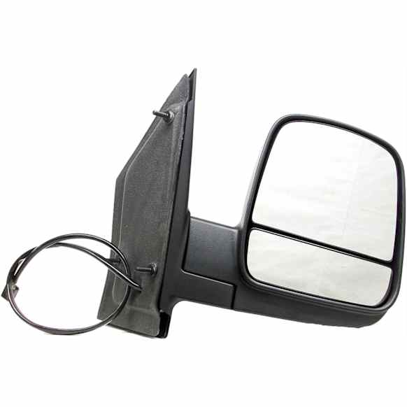 955-1864 Passenger Side Mirror, Power Adjust, Heated, Power Folding, Black, In-housing Signal Light, No Memory, No Puddle Light, No Auto-Dim, No Blind Spot Feature