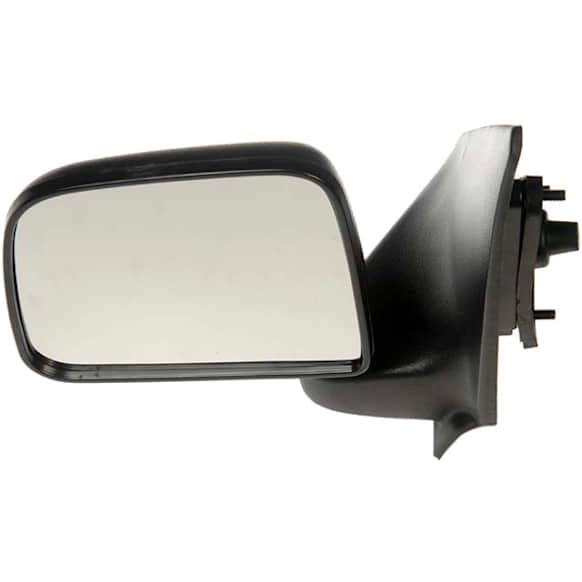 955-223 Driver Side Mirror, Manual Adjust, Non-Heated, Manual Folding, Black, No Signal Light, No Memory, No Puddle Light, No Auto-Dim, No Blind Spot Feature