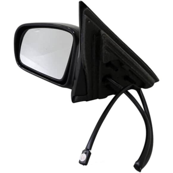 1999 Chevrolet Malibu - Driver Side Mirror, Power Adjust, Non-Heated, Black, Non-Folding, No Signal Light, No Blind Spot Feature, No Memory, No Puddle Light, No Auto-Dim