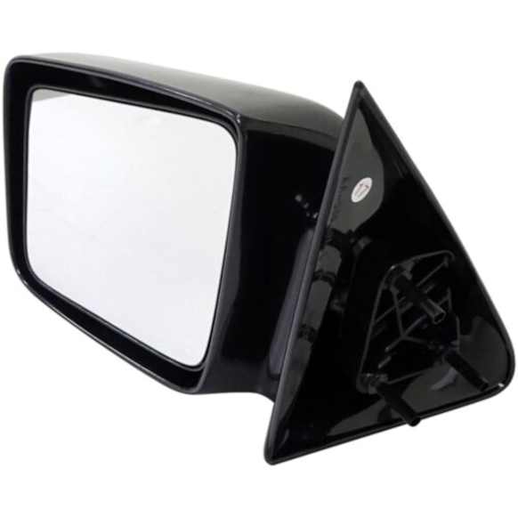 955-379 Driver Side Mirror, Manual Adjust, Non-Heated, Non-Folding, Black, No Signal Light, No Memory, No Puddle Light, No Auto-Dim, No Blind Spot Feature