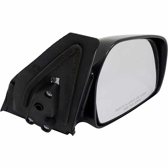2000 Chevrolet Tracker - Passenger Side Mirror, Manual Adjust, Non-Heated, Black, Non-Folding, No Signal Light, No Blind Spot Feature, No Memory, No Puddle Light, No Auto-Dim