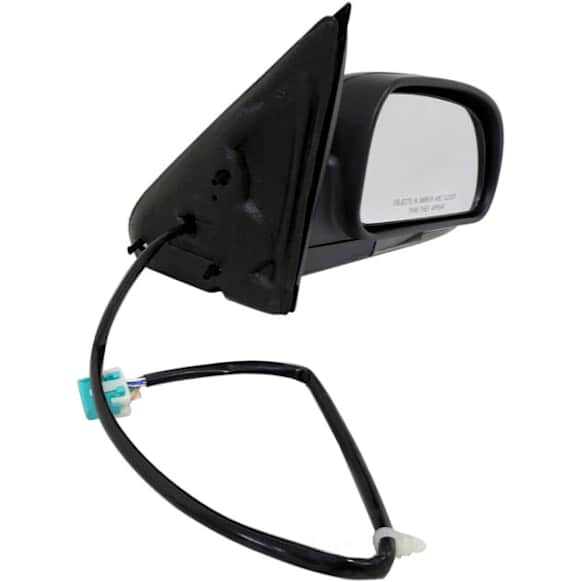 955-827 Passenger Side Mirror, Power Adjust, Heated, Power Folding, Black, In-housing Signal Light, With Memory, No Auto-Dim