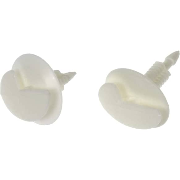 963-080 Universal Clips & Fasteners, Panel Trim Retainer, 1 in. Head Diameter, 7/25 in. Hole Size, 3/4 in. Shaft Length, Set of 6