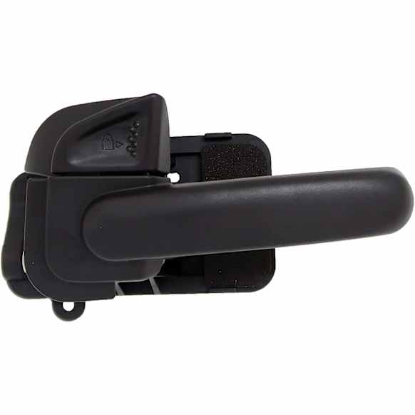 96484 Front, Driver Side Black Interior Door Handle, Without Door Lock Button, Help Series