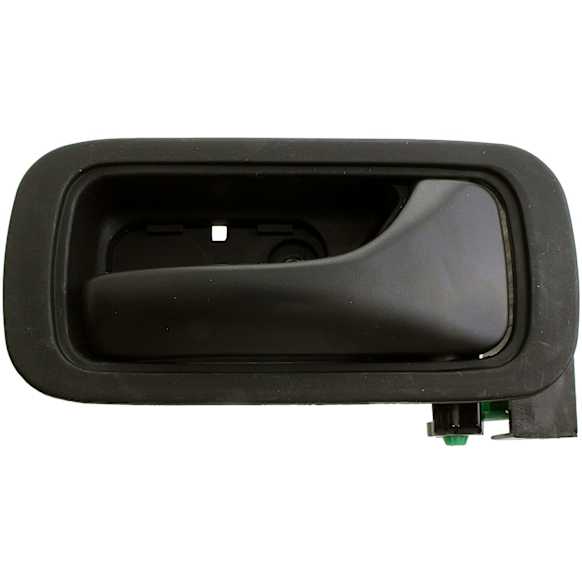 96515 Rear, Passenger Side Black Interior Door Handle, Without Door Lock Button, Help Series