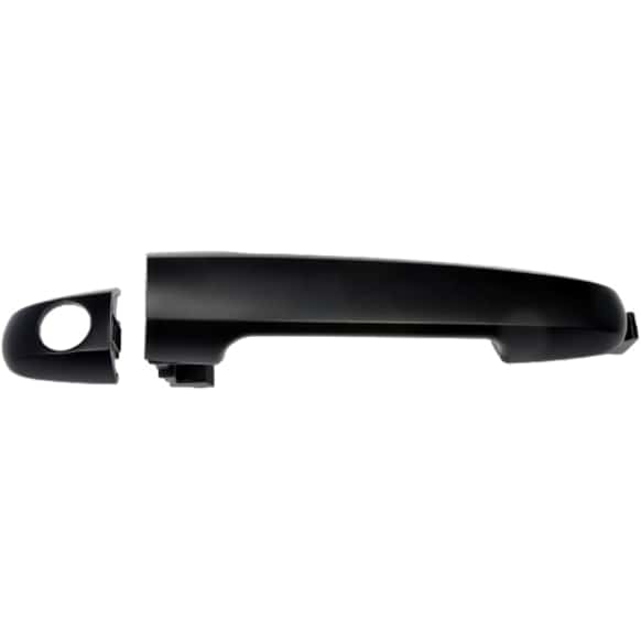 97609 Front, Driver Side Black Exterior Door Handle, With Key Hole, OE Solutions Series
