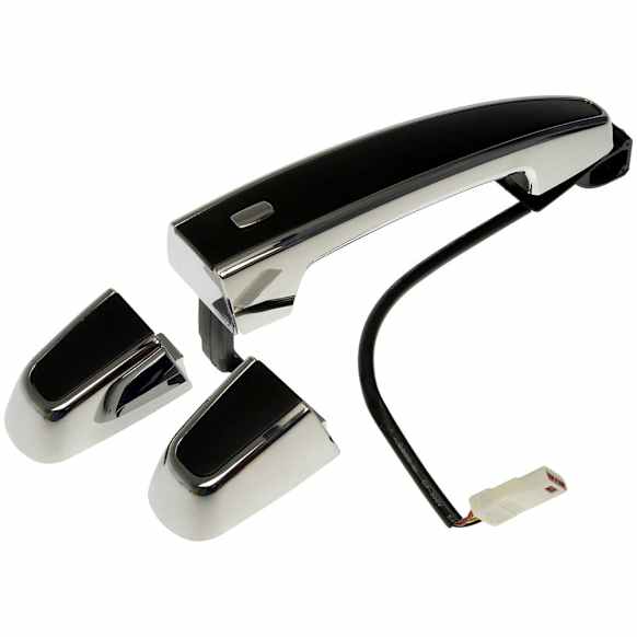 97793 Front, Driver or Passenger Side Primed Exterior Door Handle, Without Key Hole, Help Series