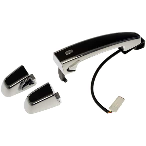97795 Rear, Driver or Passenger Side Primed Exterior Door Handle, Without Key Hole, Help Series