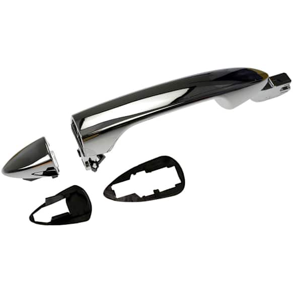 97946 Rear, Passenger Side Chrome Exterior Door Handle, Without Key Hole, Help Series
