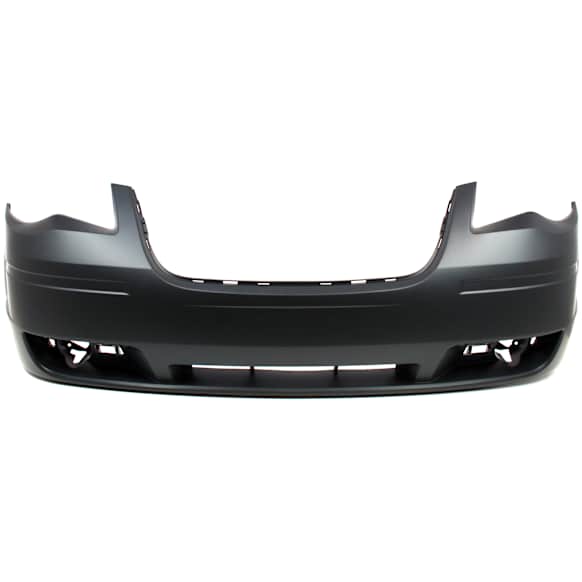Front Primed Bumper Cover, Without Headlight Washer and Molding Holes, CAPA CERTIFIED