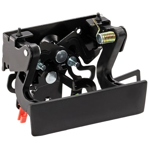 Tailgate Handle, Textured Black Plastic Without Camera Hole With Key Hole