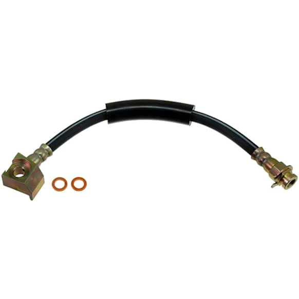 H102470 Front, Passenger Side First Stop Series Brake Line, Metal and Rubber