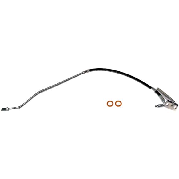 1999 GMC C7500 Topkick - Rear, Passenger Side Brake Line, 2 Piston Caliper; With Axle Code RFQ Or RFS Or RFT; Without Air Suspension