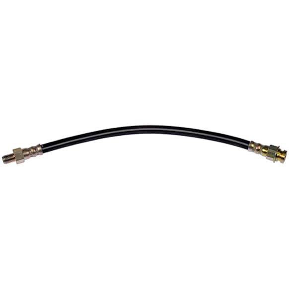 H24115 Front, Driver Side, Lower First Stop Series Brake Line, Metal and Rubber