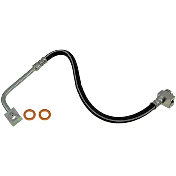 1997 Ford F-250 HD - Front, Driver Side Brake Line, 4WD, Metal and Rubber, First Stop Series