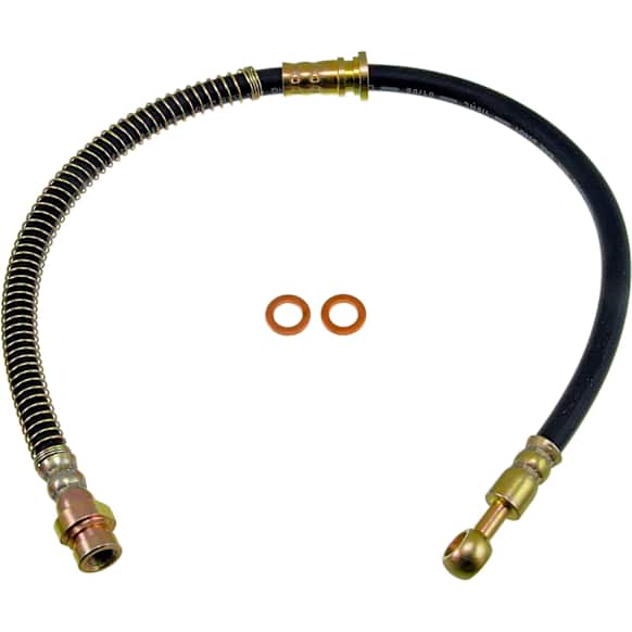 H380545 Front, Driver and Passenger Side First Stop Series Brake Line, Metal and Rubber