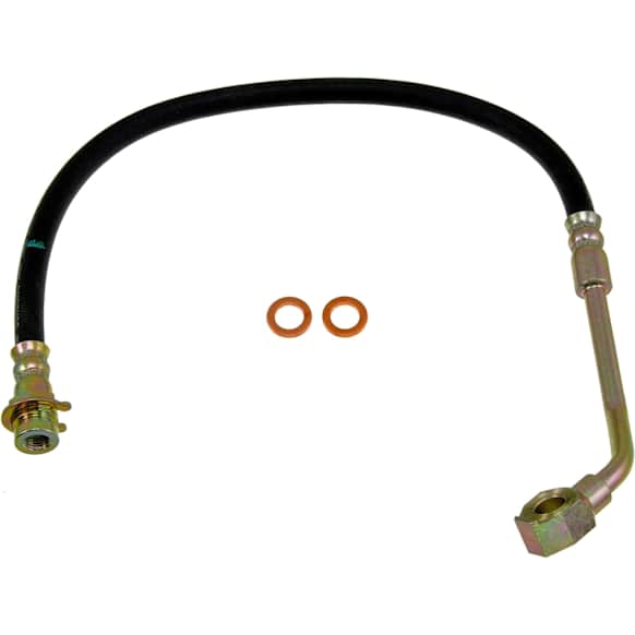 H38060 Front, Passenger Side First Stop Series Brake Line, Metal and Rubber