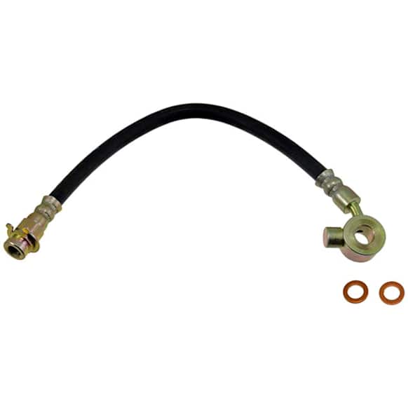 H380712 Front, Passenger Side First Stop Series Brake Line, Metal and Rubber