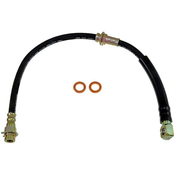 H38103 Front, Passenger Side First Stop Series Brake Line, Metal and Rubber