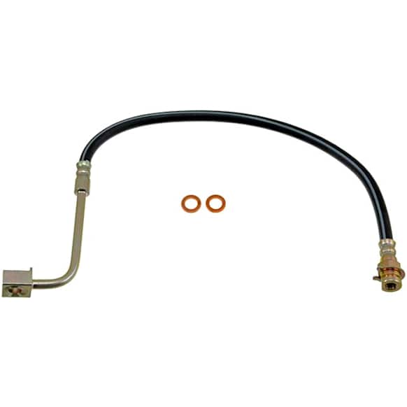 1985 Ford F-350 - Front, Driver and Passenger Side Brake Line, 4WD, Metal and Rubber, First Stop Series