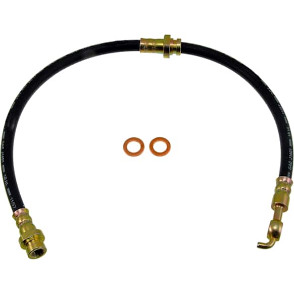 H38207 Front, Driver and Passenger Side First Stop Series Brake Line, EPDM Rubber