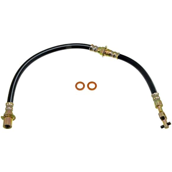 H38789 Front, Driver and Passenger Side First Stop Series Brake Line, Metal and Rubber