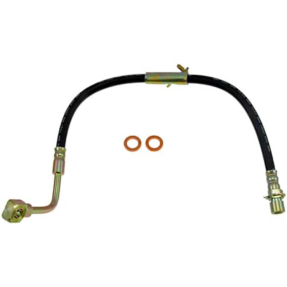 H38870 Front, Passenger Side First Stop Series Brake Line, Metal and Rubber