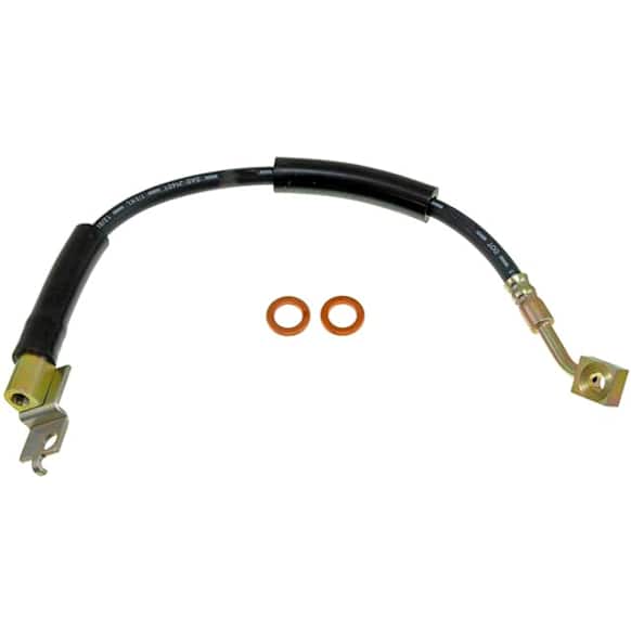 H38894 Front, Passenger Side First Stop Series Brake Line, Metal and Rubber