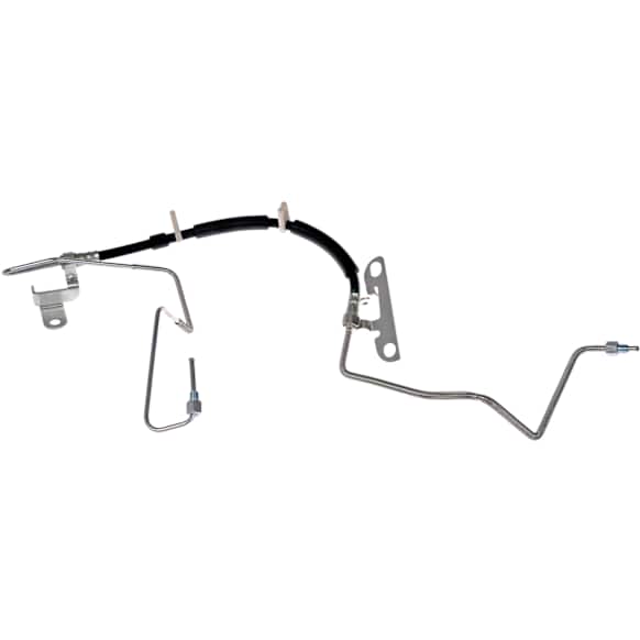 2003 Chrysler Voyager - Rear, Driver Side Brake Line, With Rear Drum, With Hardline, EPDM Rubber, First Stop Series