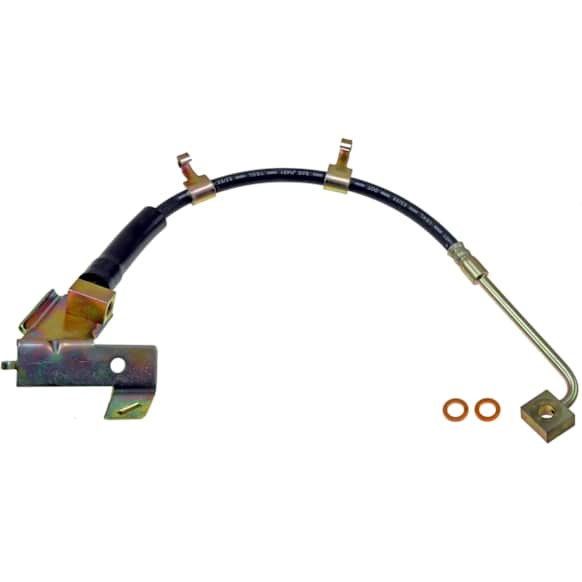 Front, Passenger Side First Stop Series Brake Line, EPDM Rubber
