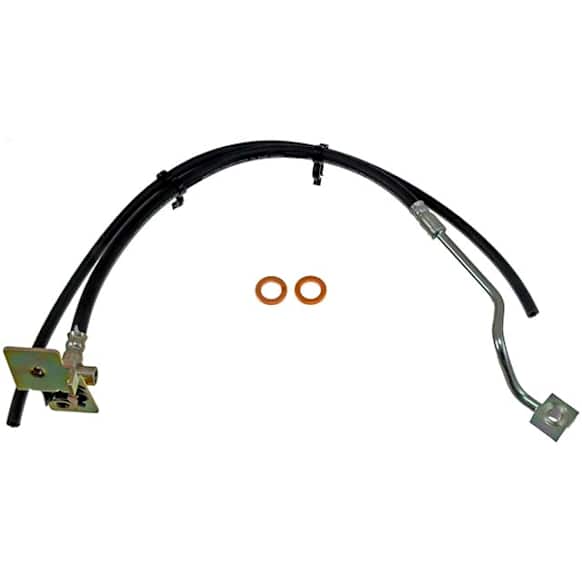 H620288 Front, Driver Side First Stop Series Brake Line, Metal and Rubber