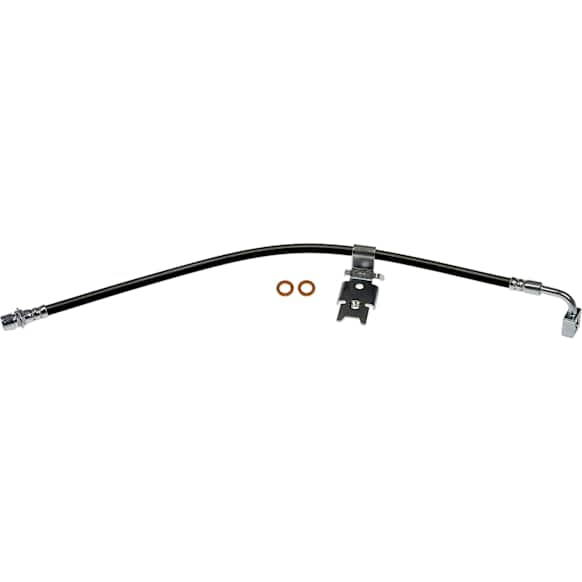2009 Chrysler 300 - Front, Passenger Side Brake Line, RWD, With Sales Code BR5 (Performance Brakes, ABS, 4 Wheel Disc Brakes); With Sales Code BR6 (Heavy Duty Brakes, ABS, 4 Wheel Disc Brakes), EPDM Rubber, First Stop Series