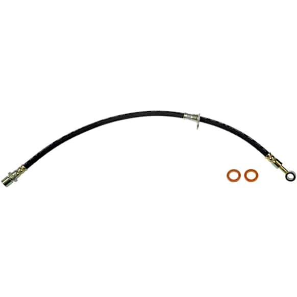 H621203 Front, Passenger Side First Stop Series Brake Line, Metal and Rubber