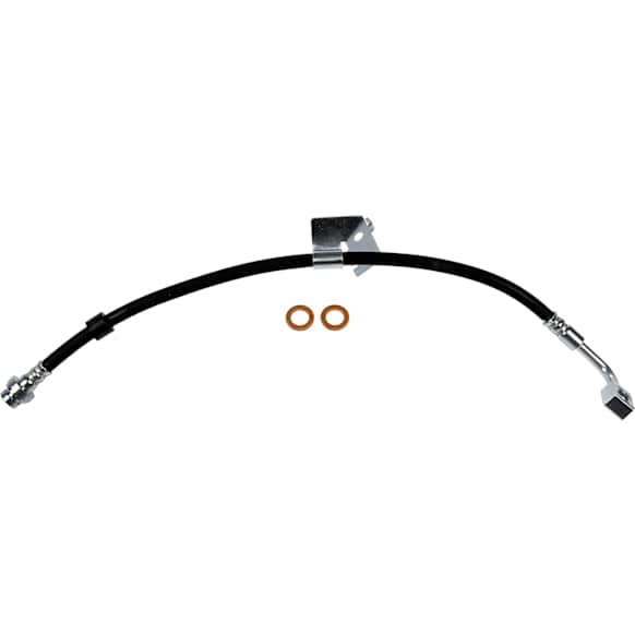 H621283 Front, Passenger Side First Stop Series Brake Line, Metal and Rubber