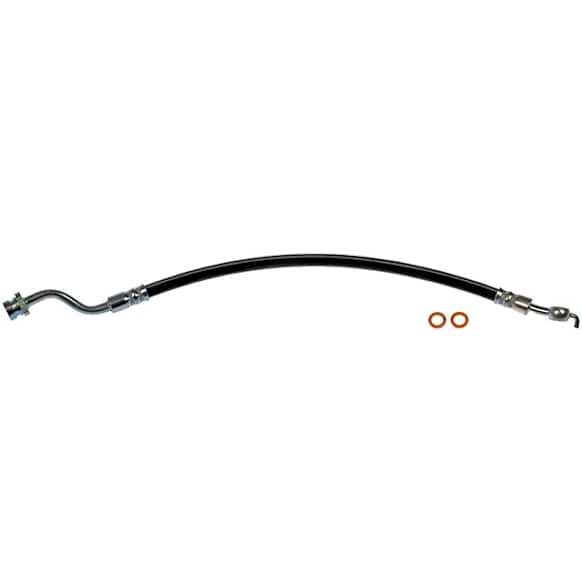 H621386 Rear, Driver Side First Stop Series Brake Line, Metal and Rubber