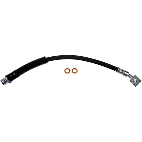 H621518 Rear, Driver and Passenger Side, Outer First Stop Series Brake Line, Metal and Rubber