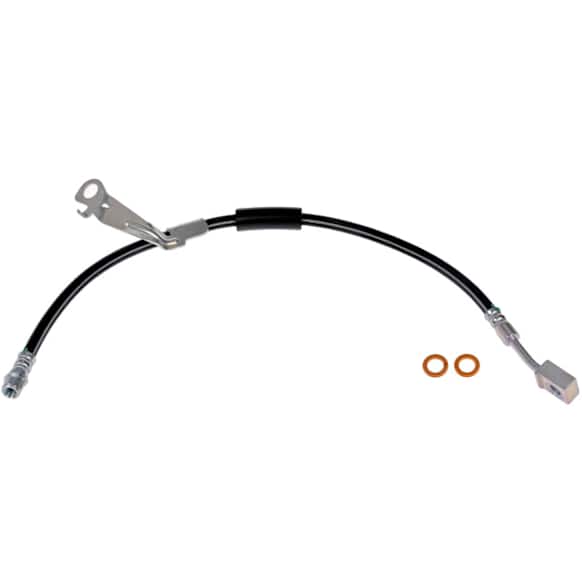 H621940 Front, Driver Side First Stop Series Brake Line, Metal and Rubber