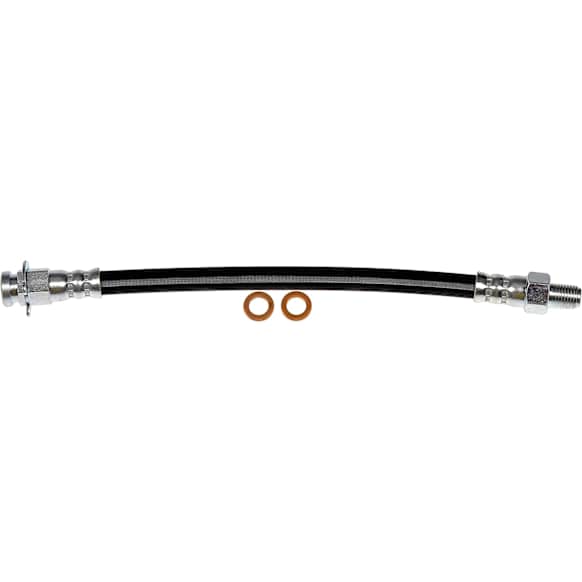 H86433 Rear, Driver and Passenger Side First Stop Series Brake Line, Metal and Rubber