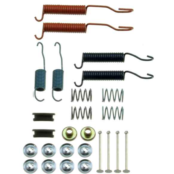 HW7027 First Stop Series Brake Hardware Kit - Direct Fit, Kit