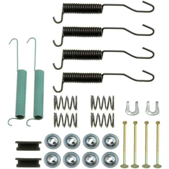 HW7250 First Stop Series Brake Hardware Kit - Direct Fit, Kit