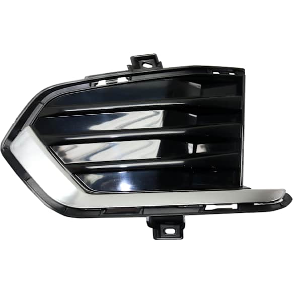 Front, Driver Side Bumper Grille, Black