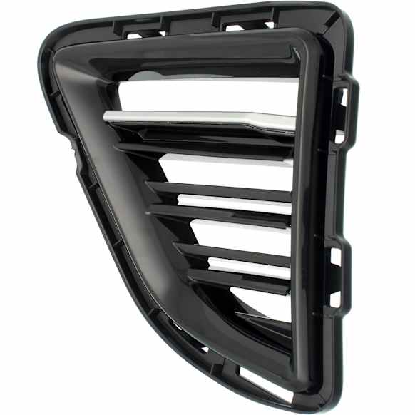 Front, Driver Side Fog Light Cover, Chrome, SS Model