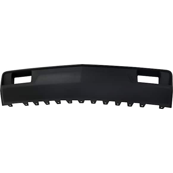 Front Bumper Trim, Primed, with Tow Hook Holes, For Models without Impact Bar Skid Plate