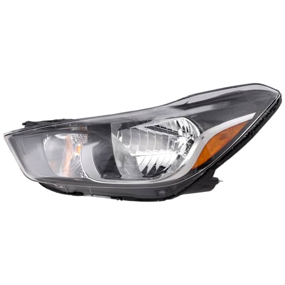 Driver Side Headlight, with Bulb, Halogen, Clear Lens, 4 Cyl., 1.4L Engine