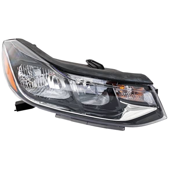 Passenger Side Halogen Headlight, With bulb(s), OE Replacement,, CAPA Certified