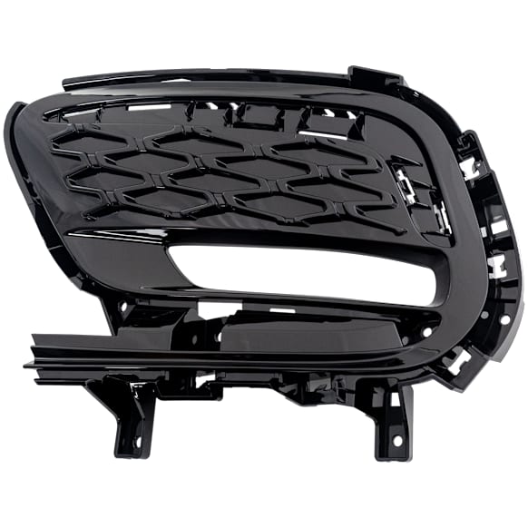 Front, Driver Side Fog Light Cover, Black