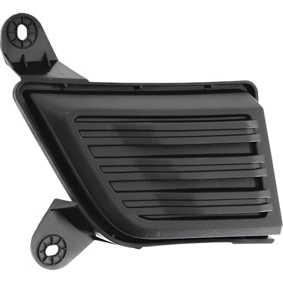 Front, Driver Side Fog Light Cover, Textured Black