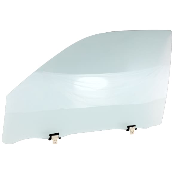 Front, Driver Side Door Glass, Green Tint, With Clip, Replaces NAGS No. DD10499GTY